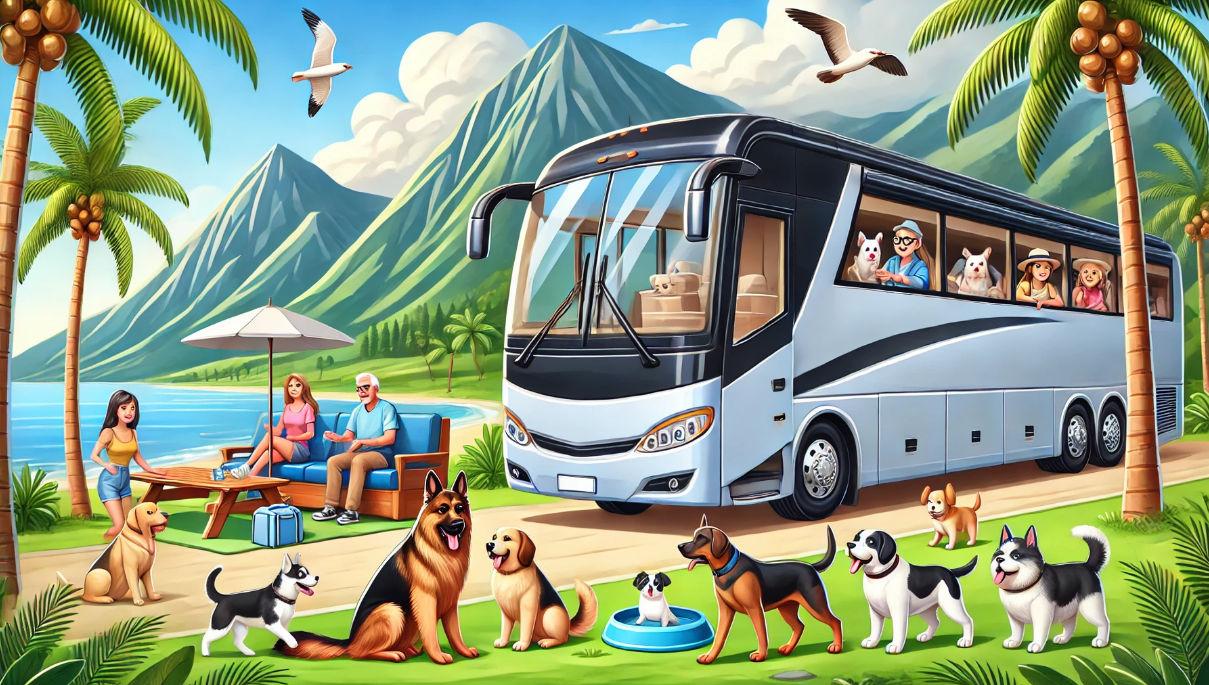 Top Pet-Friendly Destinations to Visit in a Luxury Motorcoach